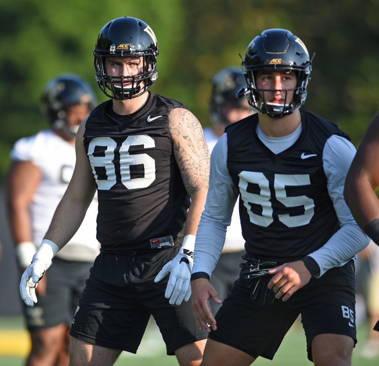 Wake Forest First Day of Football Practice